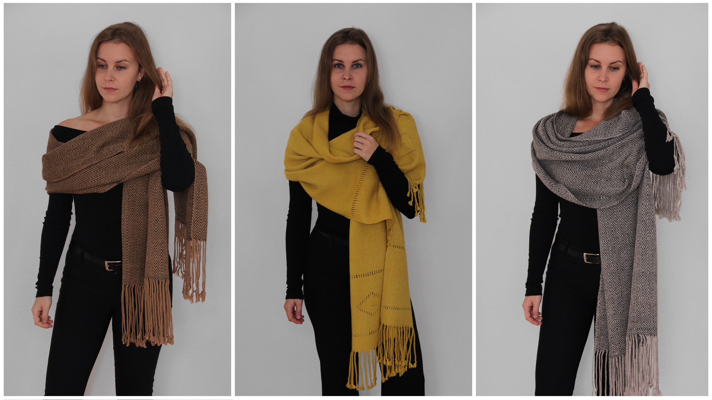 Sommerliches Schultertuch | Andes Alpaca