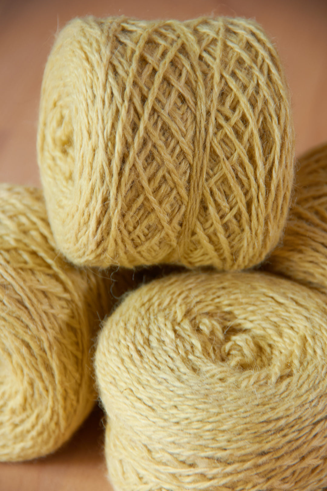 Fair Alpaka Wolle in Farbe gelb