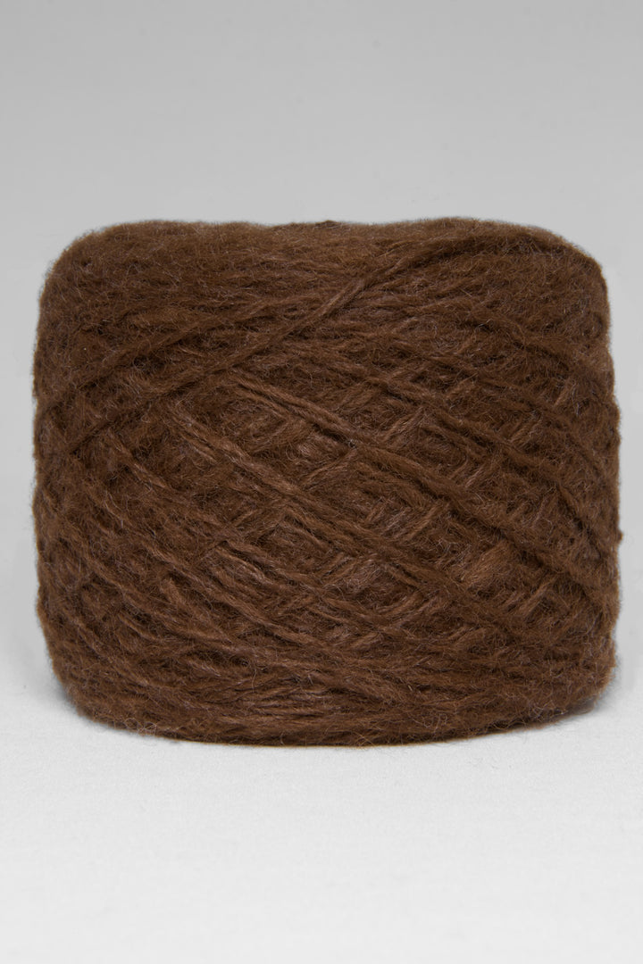Alpaka Wolle in Braun