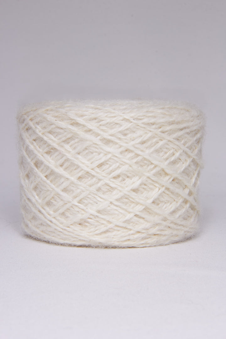 Alpaka Wolle in Weiß